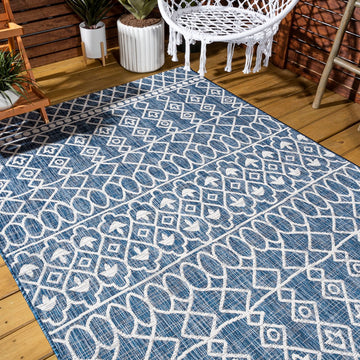Kafel Tribal Bohemian Indoor/outdoor Area Rug
